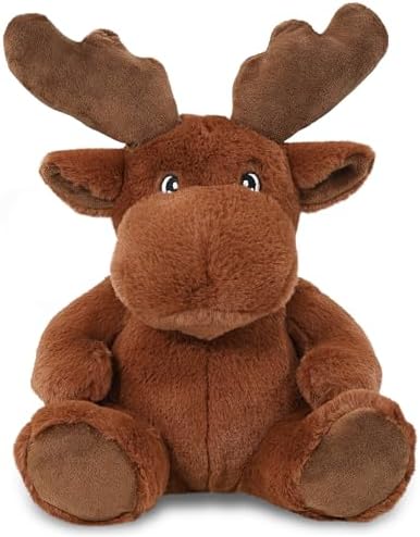 DolliBu Moose Plush Toy 9 Inches Eco-Friendly Cuddle