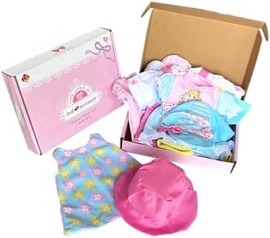Huang Cheng 12 Pcs Handmade Baby Doll Clothes