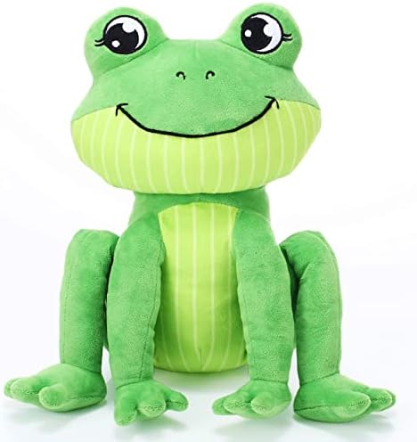 HyDren 17 Inch Green Frog Plush Toy