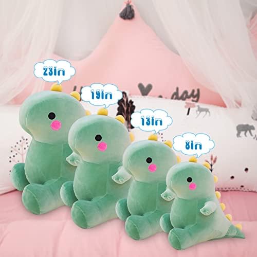 Green Dinosaur Plush Toy 13in Cute Stuffed Animal Doll