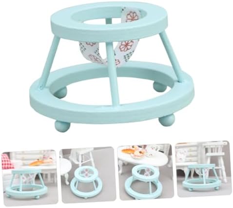 VICASKY 12in1 Mini Baby Wooden Furniture Set for Boys and Girls