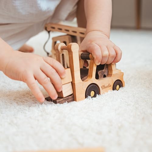 Personalized Wooden Toy Cars for Kids 1