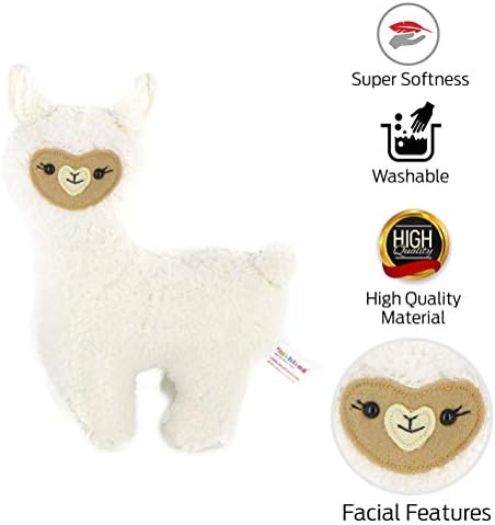 Plushland Marshmella 10 Inch Llama Plush Stuffed Animal Toy