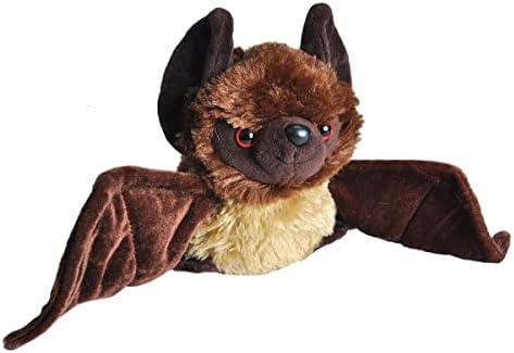 Wild Republic Bat Plush - HUGEMS 7 Inch Stuffed Animal Toy