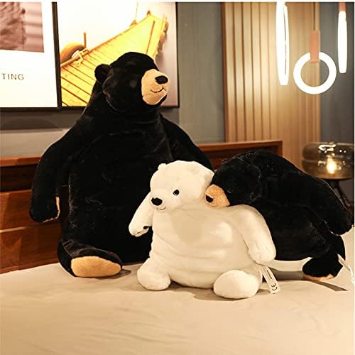 MIAOHAHA Plush Teddy Bear Black 315in Stuffed Animal