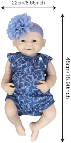 18 Inch Unpainted Reborn Silicone Baby Doll