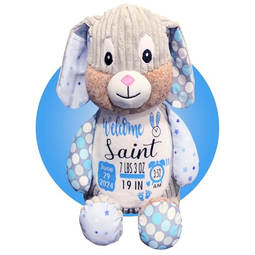Kikilishop Starry Night Bunny Birth Stats Plush