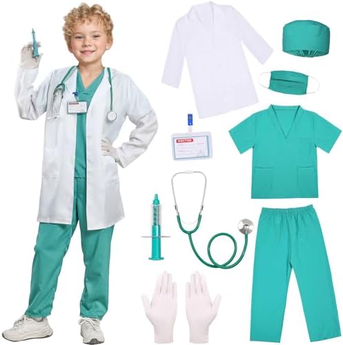 Doctor Costume for Kids Halloween Dress Up