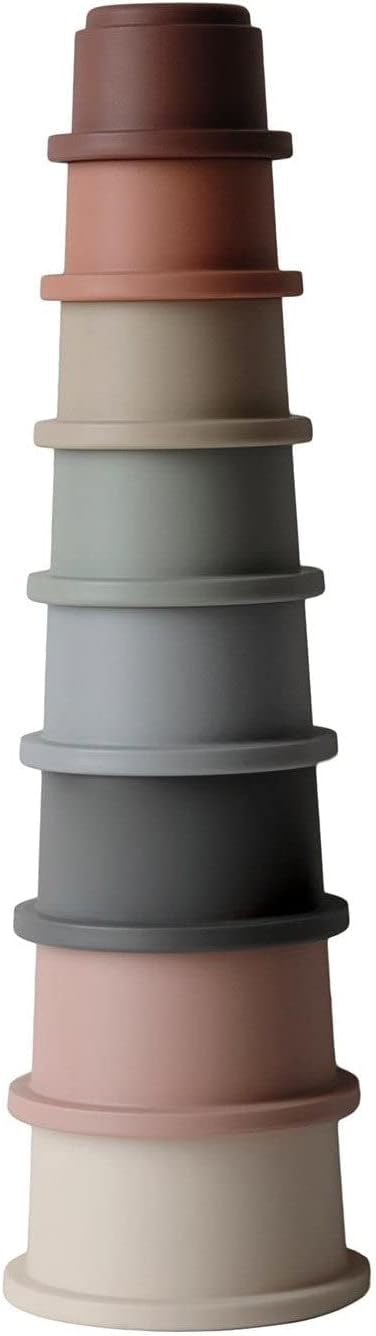 Mushie Stacking Cups Toy Made in Denmark