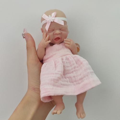 Mire Mire 7 Inch Reborn Baby Doll with Crying Face