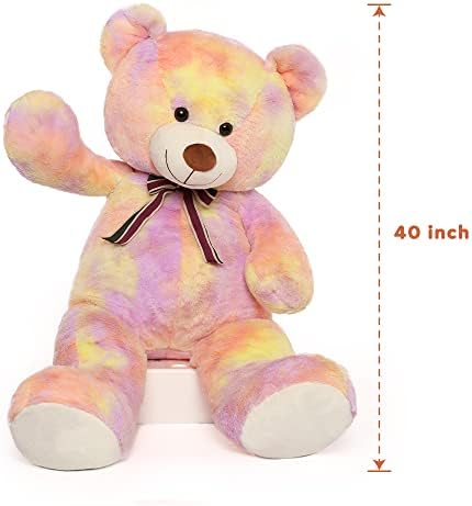 Tezituor 40in Giant Teddy Bear Plush Toy