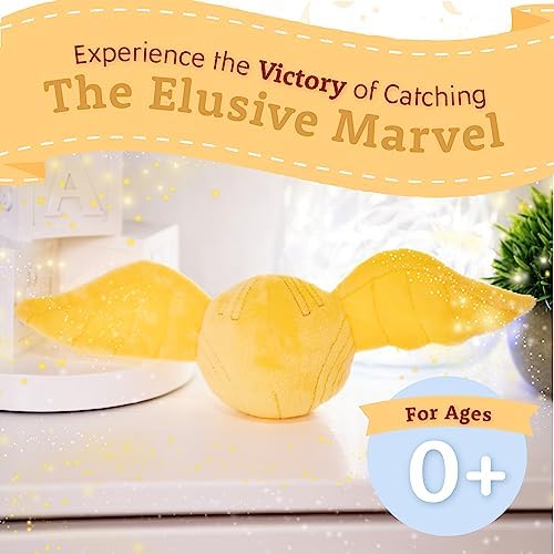 Harry Potter Golden Snitch 3-Inch Plush Stuffed Animal