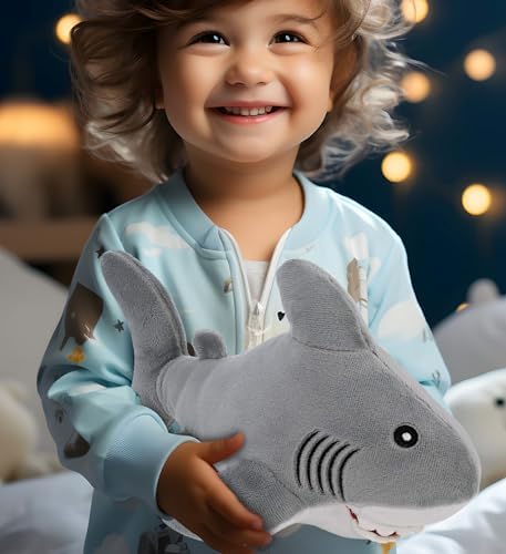 DolliBu Shark Plush Toy 12 Inches Eco-Friendly