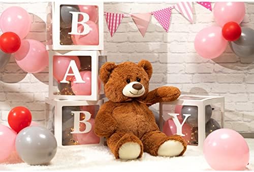 HollyHOME 36 Inch Brown Teddy Bear for Kids and Girlfriend