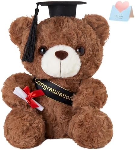 Athoinsu 9 Graduation Bear with Black Cap