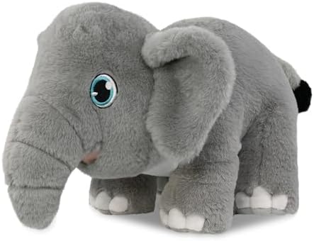 DolliBu Elephant Eco-Friendly Plush Toy 14 Inch Huggable Soft Playtime Stuffed Animal