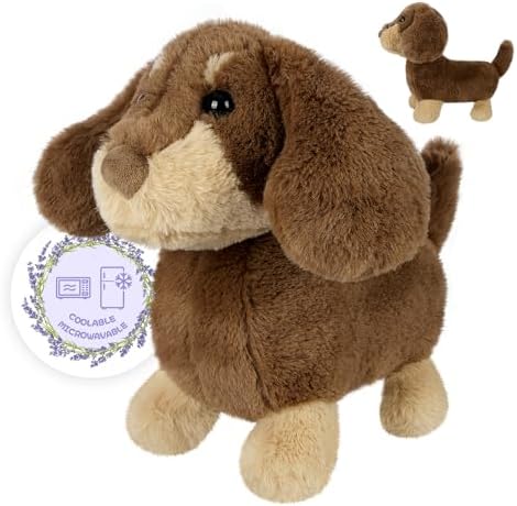 SuzziPals Heatable Dachshund Plush Toy