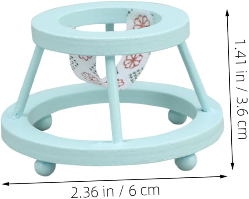VICASKY 12in1 Mini Baby Wooden Furniture Set for Boys and Girls