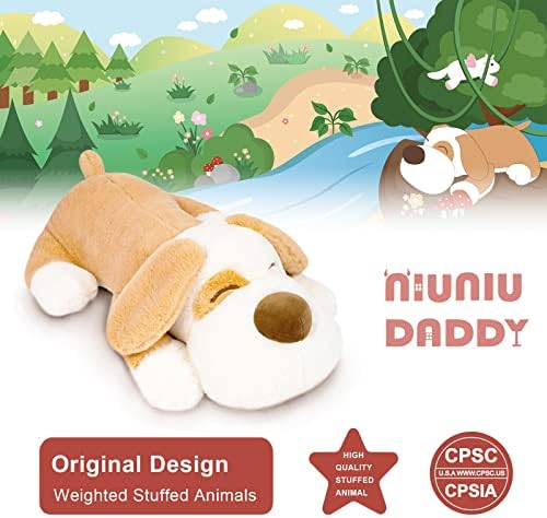 Niuniu Daddy 18 Weighted Dog Plush Pillow