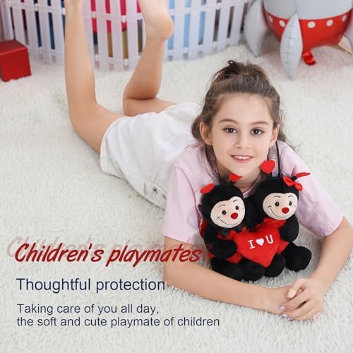 Yohaki Cute Bee Plush Stuffed Animal 2 in 1 Soft Plushie