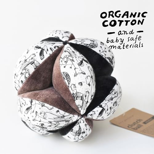 Wee Gallery Sensory Clutch Ball for Babies