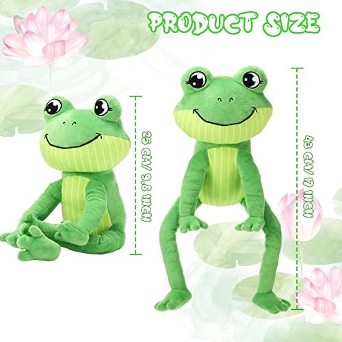 HyDren 17 Inch Green Frog Plush Toy