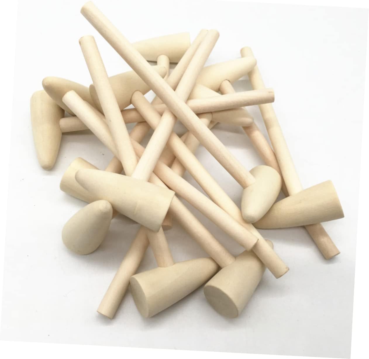 DECHOUS Mini Wooden Hammer Toy Set 15pcs