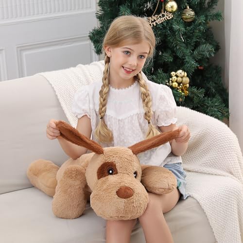 Gubuy 5lbs Weighted Dog Plush Toy 24in