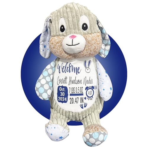 Kikilishop Starry Night Bunny Birth Stats Plush
