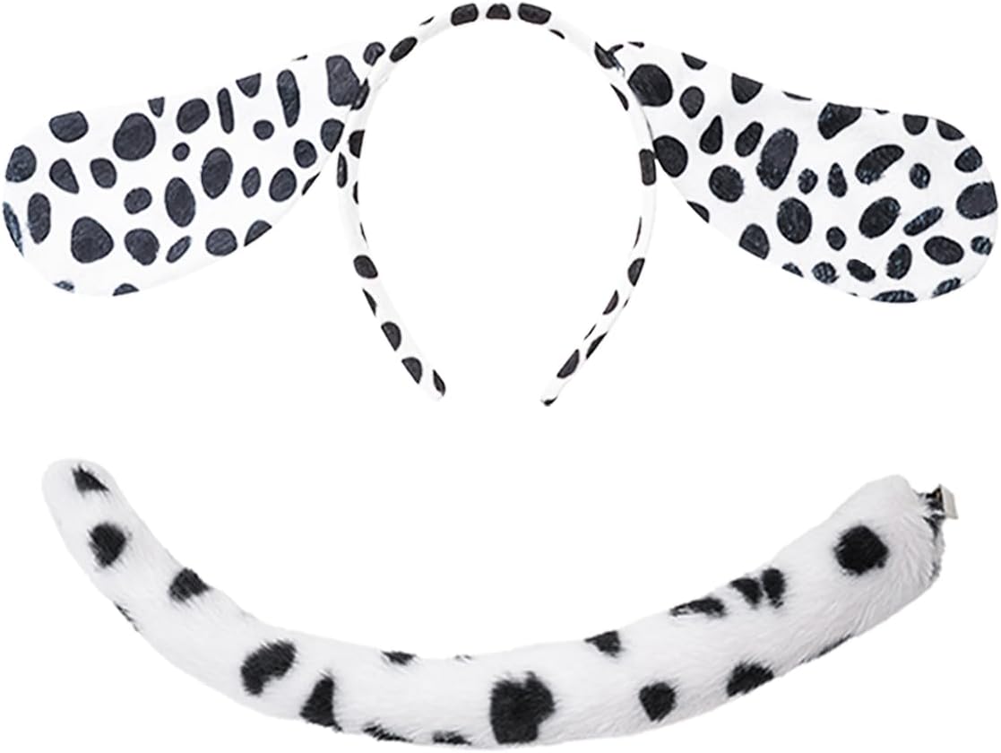 Z-Shop Dalmatian Costume Kids 101 Days School Outfit