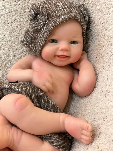 Abenduot 16 Inch Silicone Newborn Baby Boy Doll