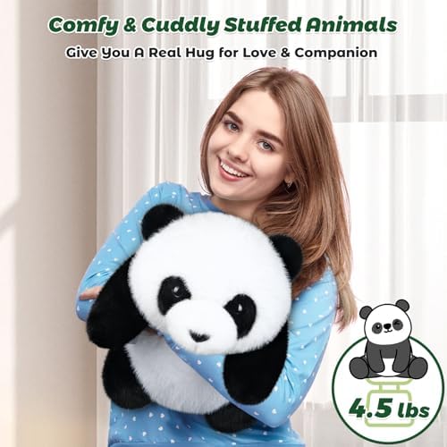 Bobbie Laxi 23 Panda Weighted Plush Toy for Comfort