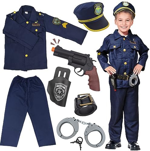 Kizzyland Police Officer Costume for Kids 1