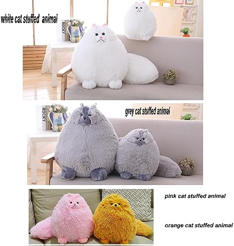 Winsterch Gray Fat Cat Plushie 10 Inches