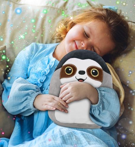 DolliBu Snug-Mooshies Sloth Plush Toy - 10 Inch