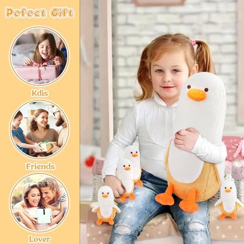 Auspicious Beginning 5-Piece Banana Duck Plush Set