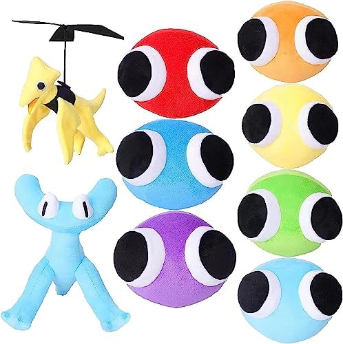 9Pcs Friends Plush Stuffed Animal Halloween Gifts