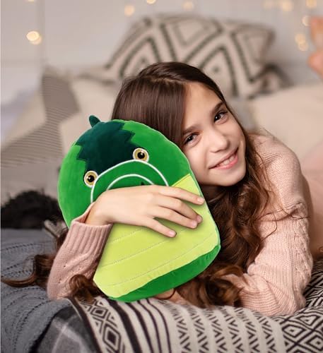 DolliBu Snug-Mooshies Alligator Plush Toy - 10 Inch