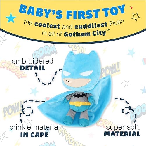Kids Preferred Batman Plush Stuffed Animal 10 Inches