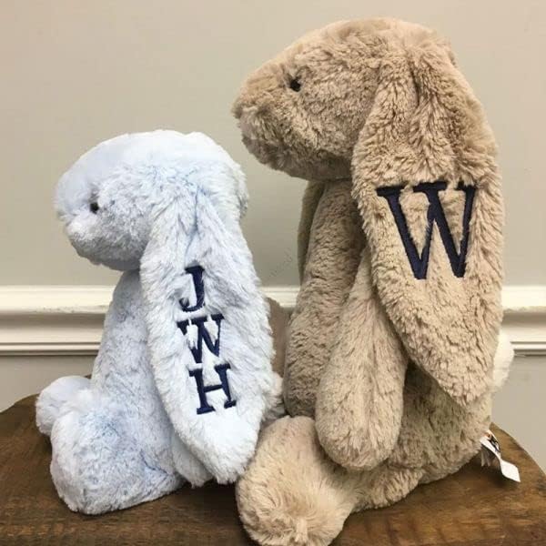 Personalized Baby Bunny Stuffed Animal Easter Gift