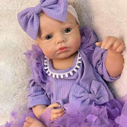 OtardDolls 18 Inch Realistic Silicone Baby Girl Doll