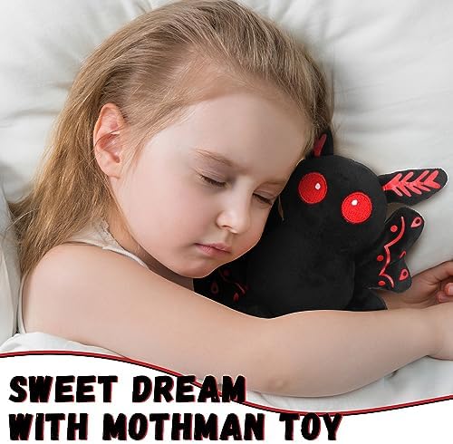 Jenaai Christmas Mothman Plush Toy for Kids