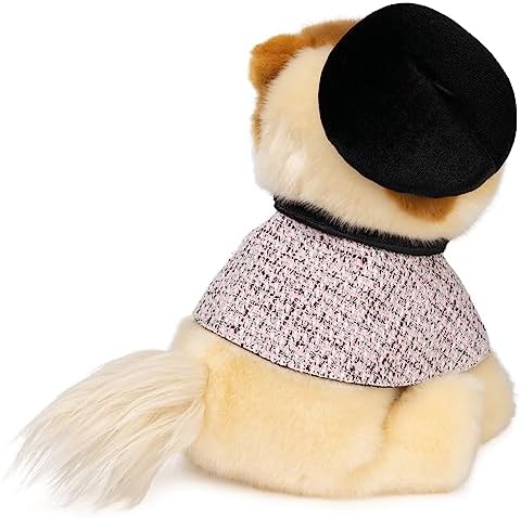 GUND Boo Plush Dog with Paris Beret - 9 Inch