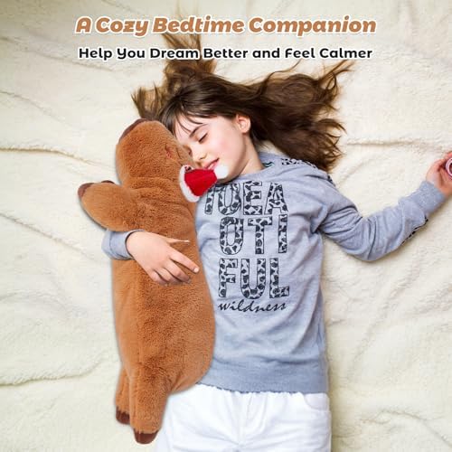 Bobbie Laxi 25 Capybara Weighted Plush Toy 1
