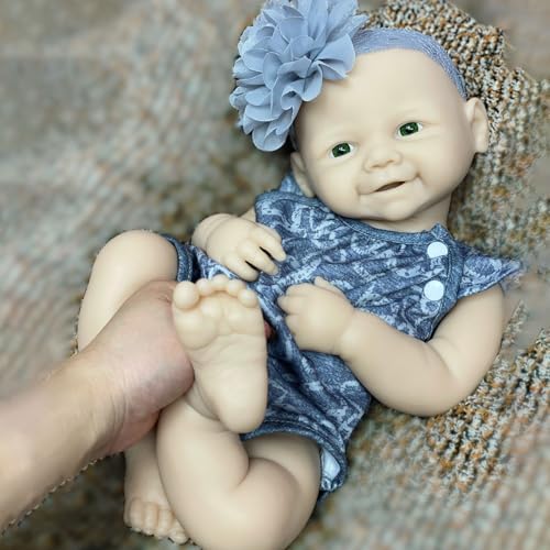 18 Inch Unpainted Reborn Silicone Baby Doll