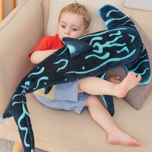 40 Inch Hammerhead Shark Plush Toy - Giant Stuffed Animal