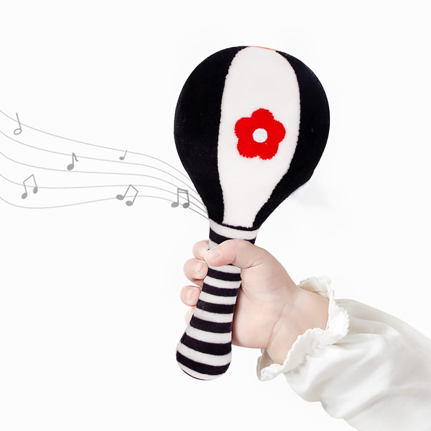 SHXERO 2 Pcs Baby Rattles for 0-6 Months