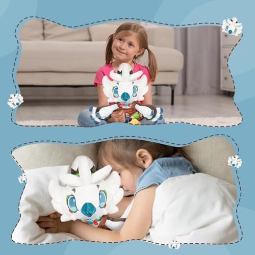 Nadou 12 Inch White Bird Plush Stuffed Animal 1