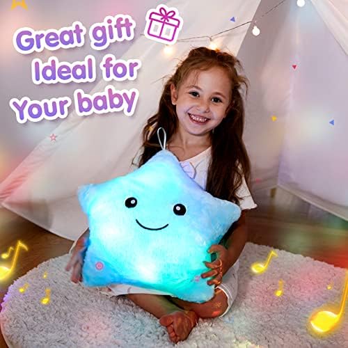 BSTAOFY 13 Musical LED Star Stuffed Animal Toy