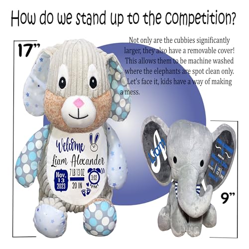 Kikilishop Starry Night Bunny Birth Stats Plush